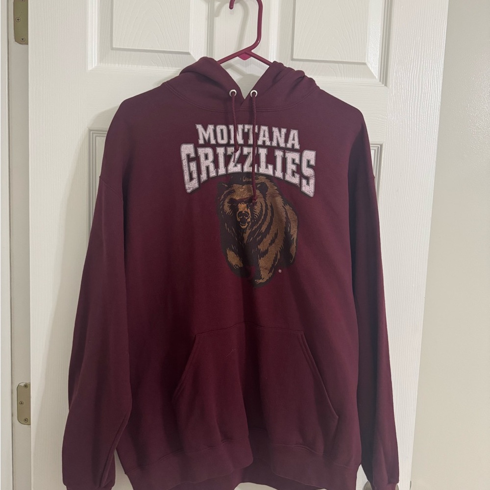 Montana Grizzlies Maroon Hoodie